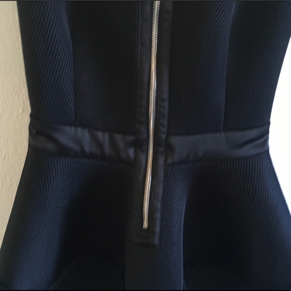 MAJE Black Mesh Mini Bell Dress Sz 1/S/34 NWT - Picture 6 of 8